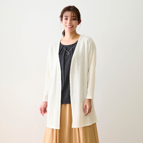 アクセサリー付きカットソーアンサンブル (LL～6L)
