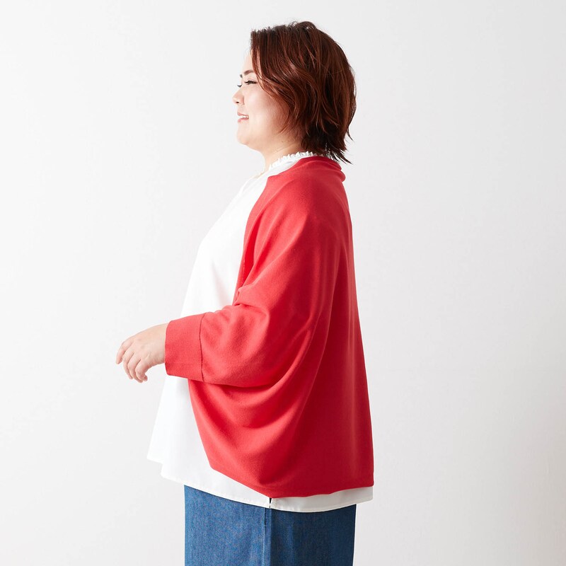 モデル身長160㎝・4Lサイズ着用