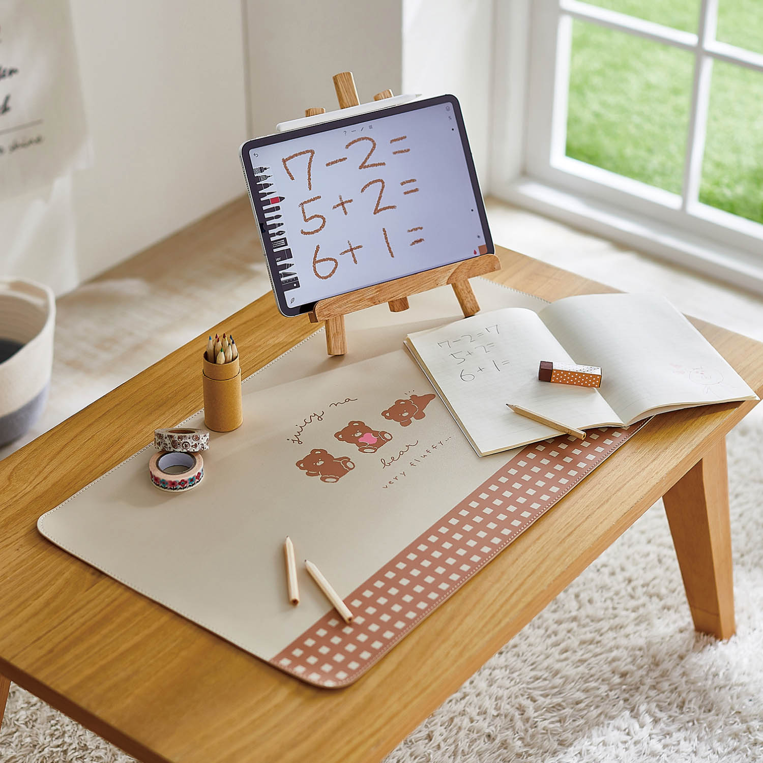 オレフィンデスクマットシングル1355x620 森松 DMS331DX-7104 オレフィンデスクマットシングル1355x620 森松 DMS331DX-7104