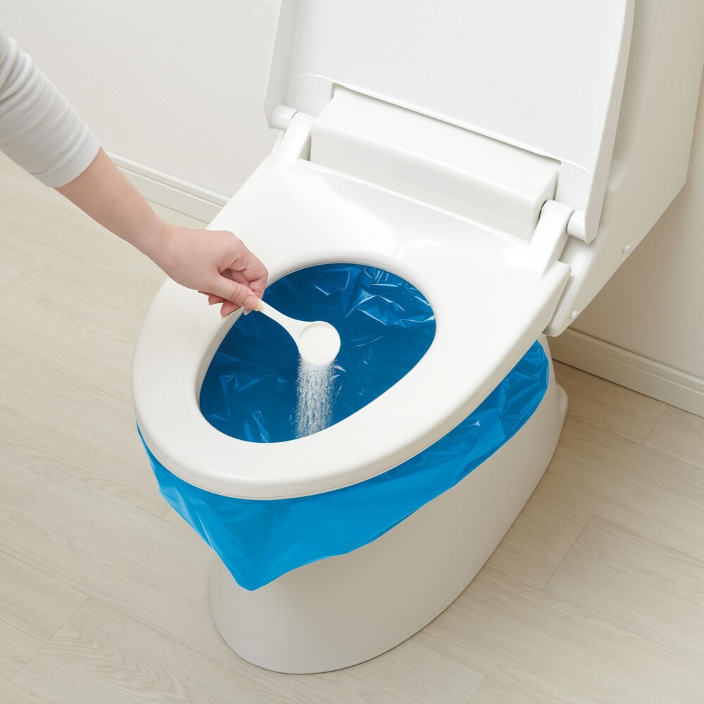 【ベルメゾン】緊急用トイレ凝固剤500g(50回分)
