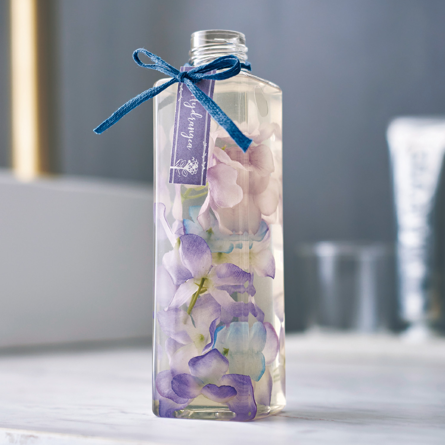 【ベルメゾン】あじさいのフェイクフラワーバイオ