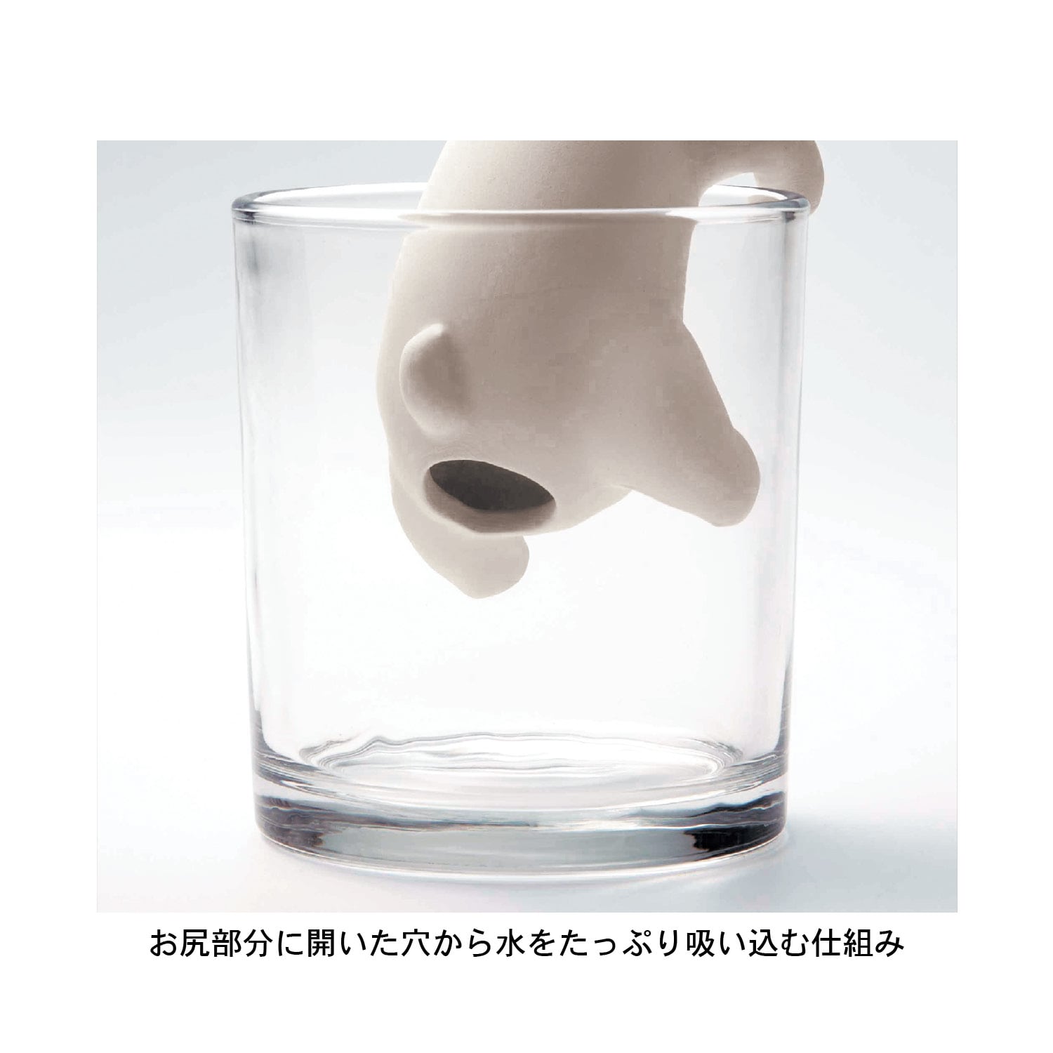 ペットのように愛らしいアニマル陶器製加湿器（オーナメント