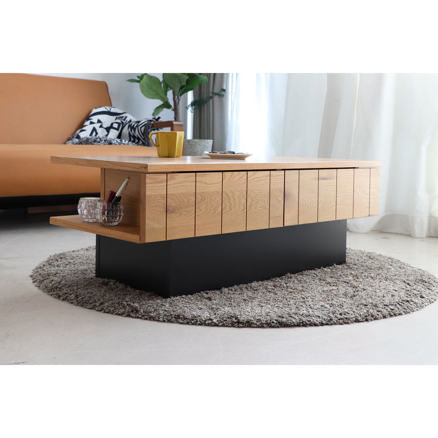 VERCCHIO ヴェルッキオ ローテーブル オーク 北欧 和モダン スクエア