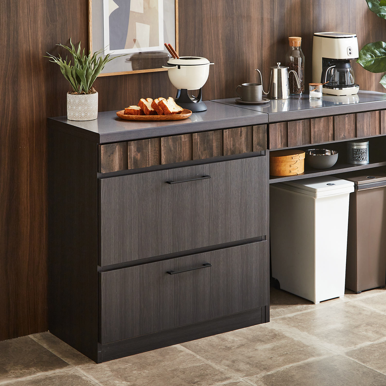 シャビーシックなステンレス天板のキッチンカウンター 日本製 通販のベルメゾンネット シャビーシックなステンレス天板のキッチンカウンター 日本製 通販のベルメゾンネット