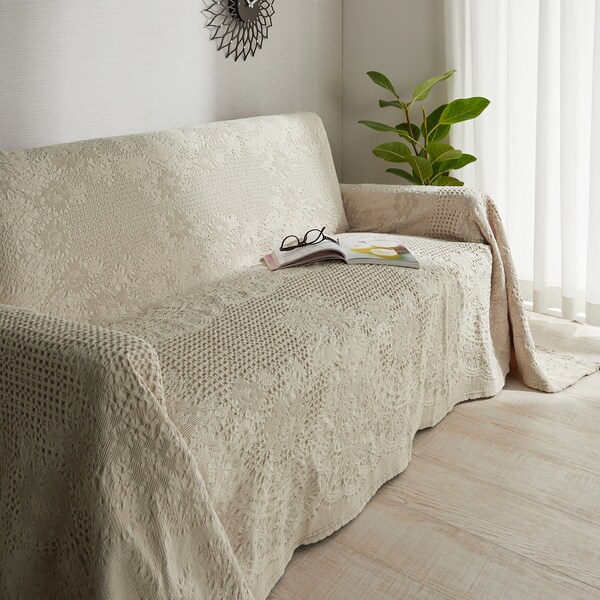 【ベルメゾン】綿素材を使ったマルチカバー