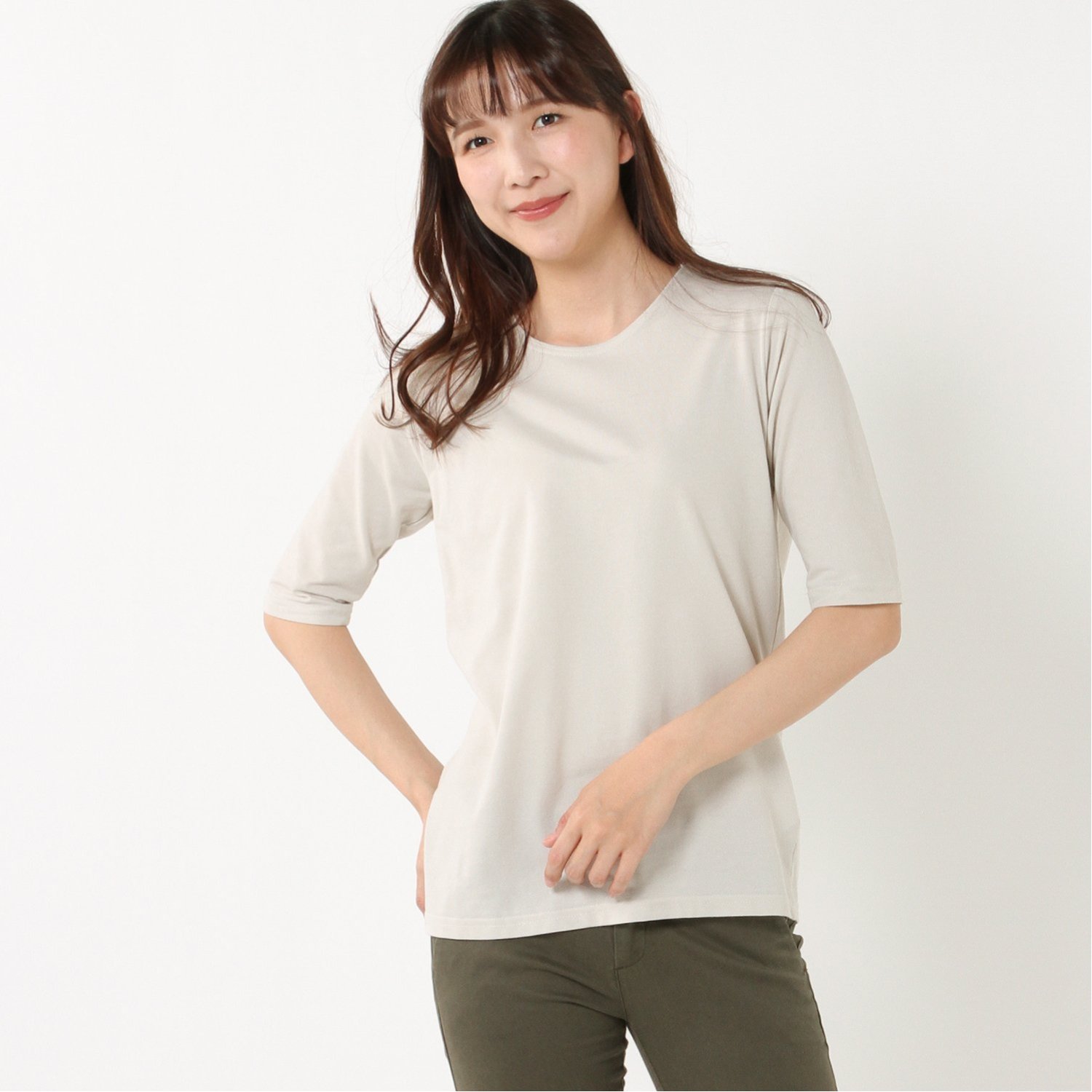 5分袖 レディースの通販 通販のベルメゾンネット 5分袖 レディースの通販 通販のベルメゾンネット