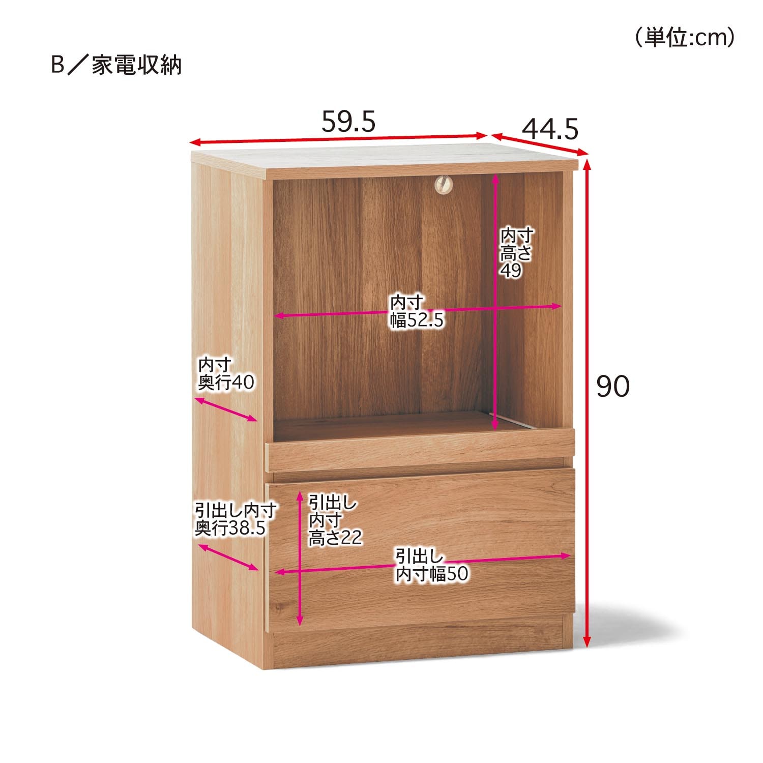 自由に組み合わせられるキッチンカウンター（キッチンカウンター