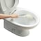 洗剤なしでも汚れが落ちる　フィットするトイレブラシ ［日本製］