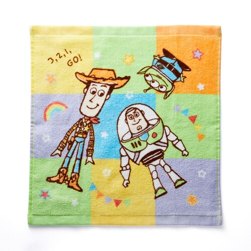 綿素材を使ったプリントタオル(選べるキャラクター)