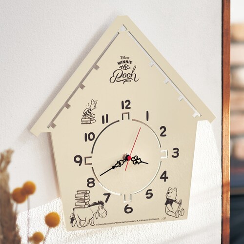 木製掛け時計「くまのプーさん」