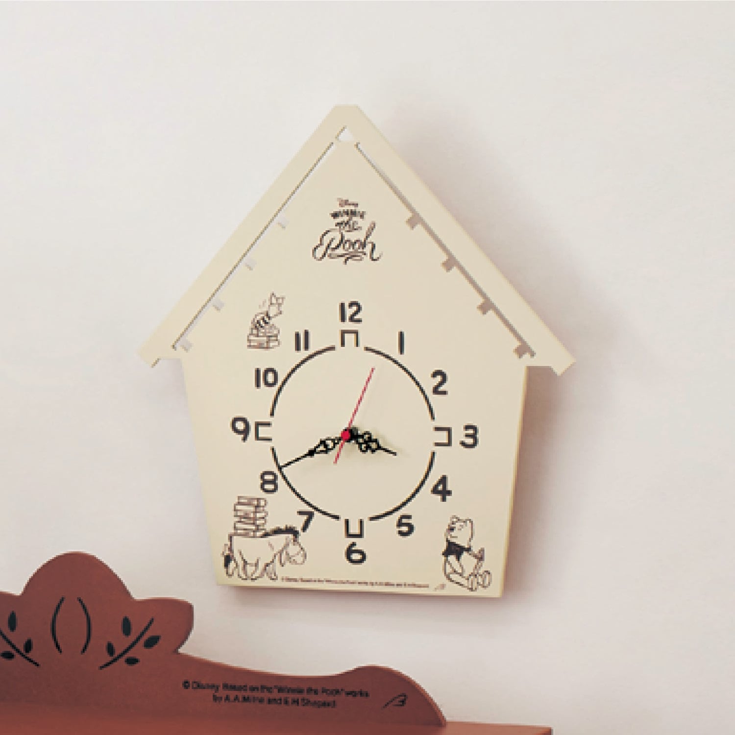 木製掛け時計「くまのプーさん」(ディズニー/Disney)｜通販の 