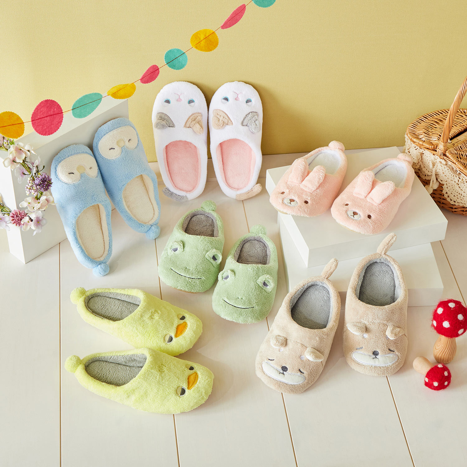 スリッパ かわいいの通販 通販のベルメゾンネット スリッパ かわいいの通販 通販のベルメゾンネット