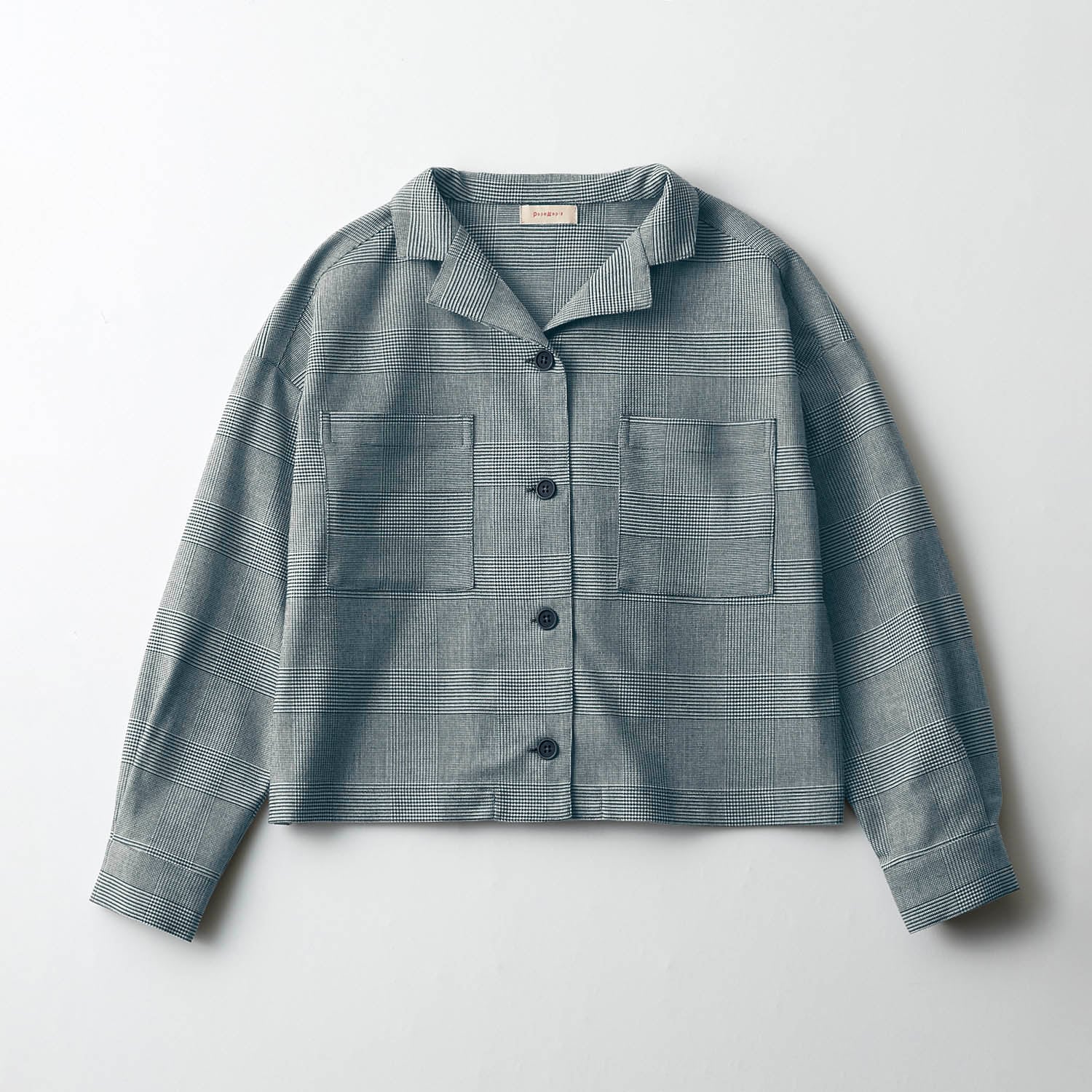 【パペル ラピス/Papel lapiz】チェック柄シャツジャケット 【子供服】