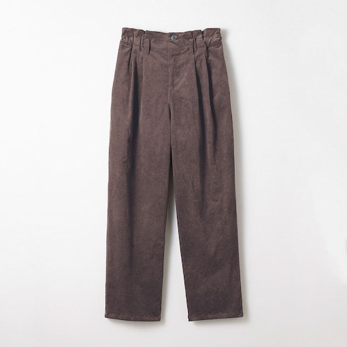 ウエストフリルゆるタックコーデュロイパンツ（ウエスト調節可） 【子供ズボン】