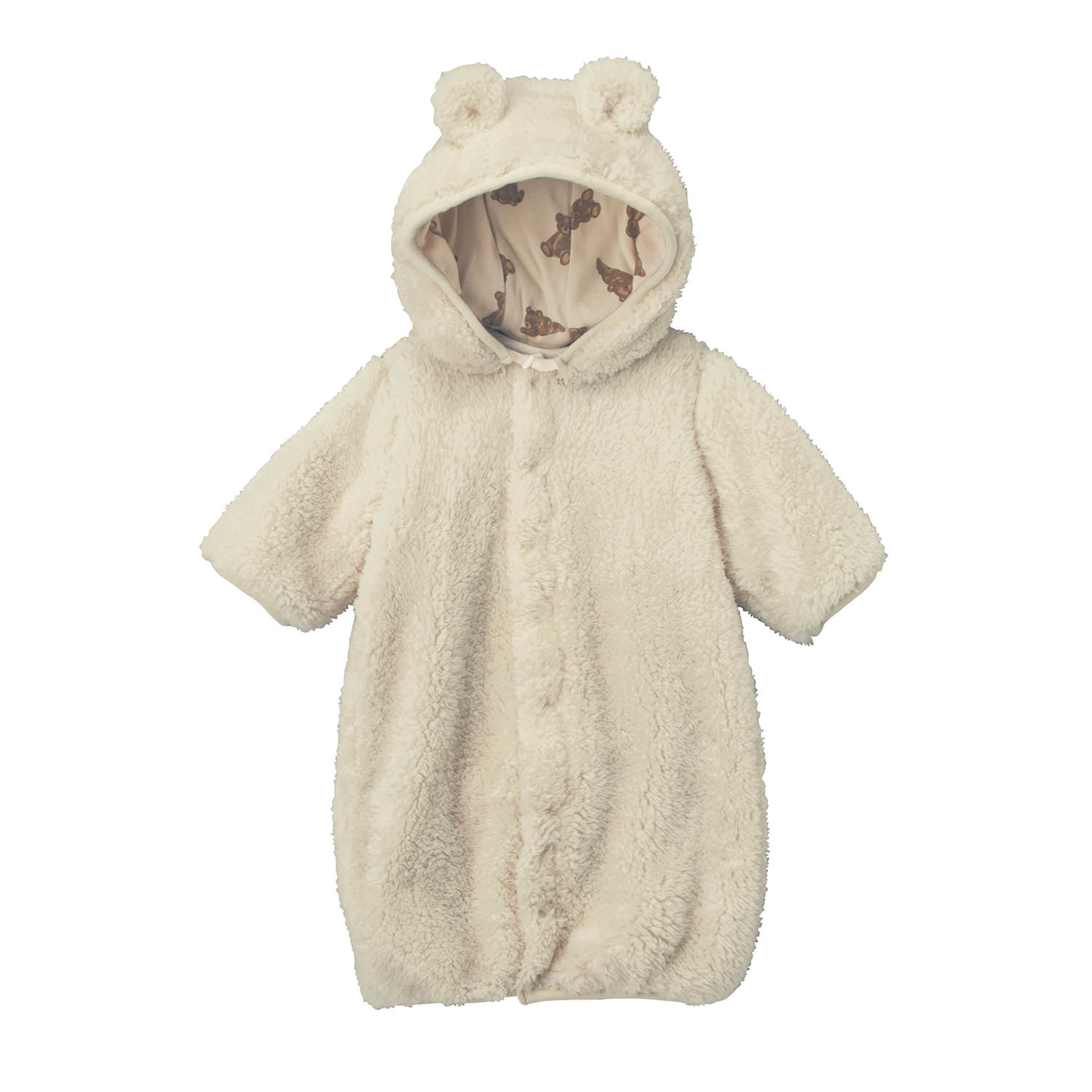 【ベルメゾン】アニマルかわいいボアツーウェイオール 【ベビー服 長袖】