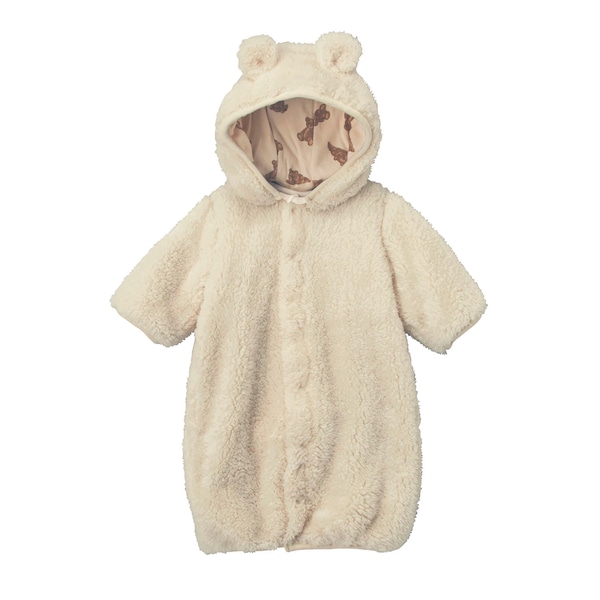 【ベルメゾン】アニマルかわいいボアツーウェイオール 【ベビー服 長袖】