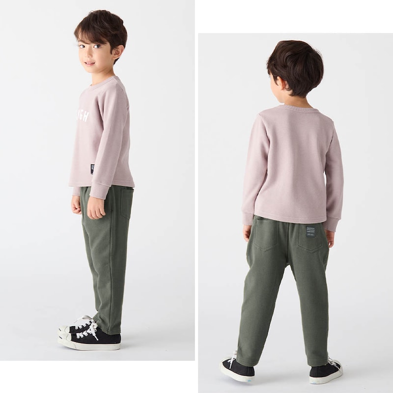 カーキ／モデル身長115.5cm・110サイズ着用