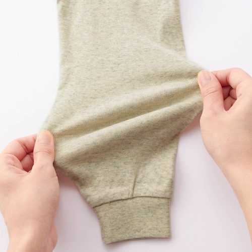 【7月2日までお得】 お着替えしやすいソフのびフライス長袖Ｔシャツ 【子供服】（ジータ/GITA）