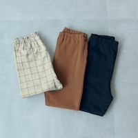 シナモン＆オートミールチェック＆ブラック