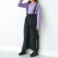 ブラックボーダー他セット／モデル身長：133cm、着用サイズ：130