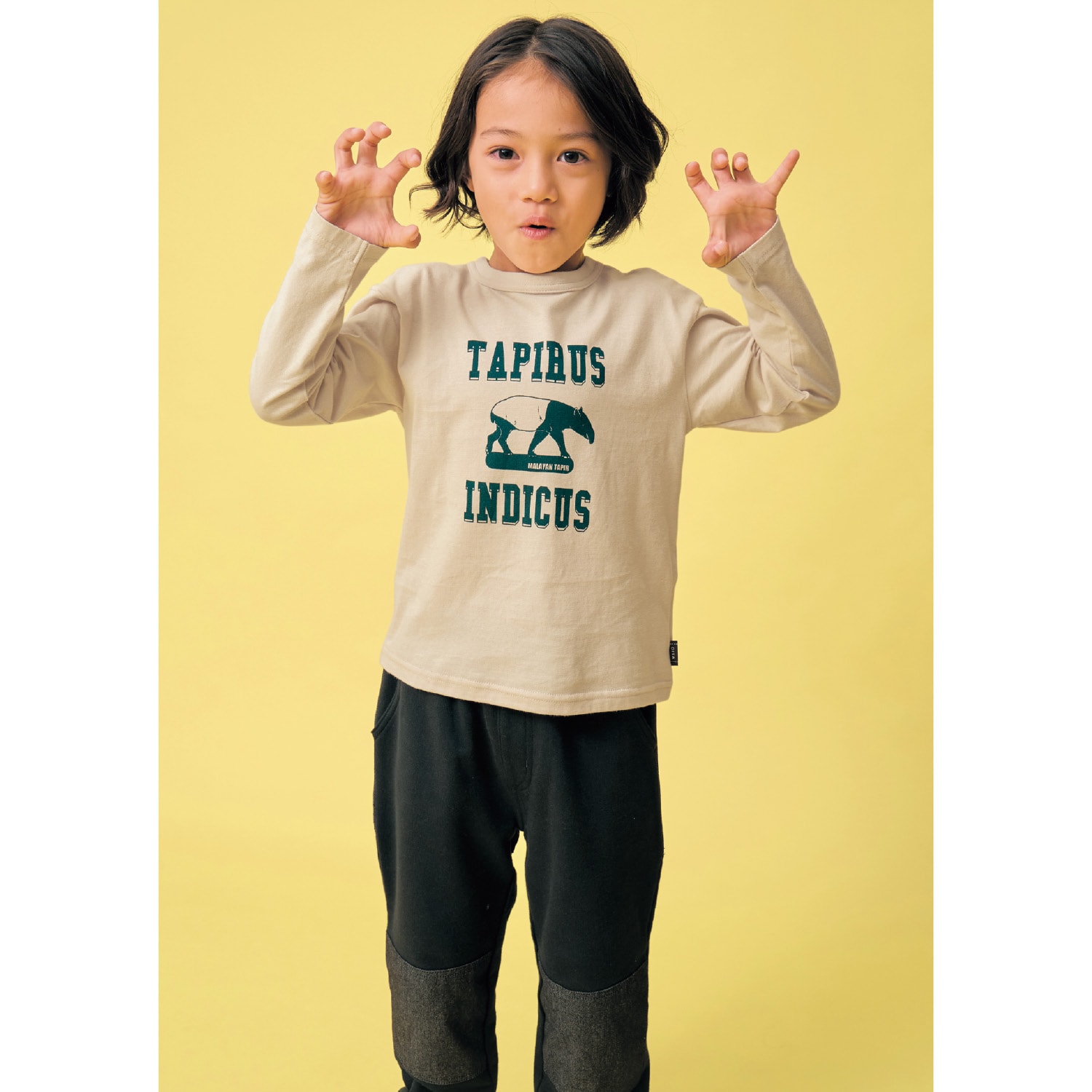 シリーズプリント！長袖Ｔシャツ3柄セット（子供服 Tシャツ/カットソー