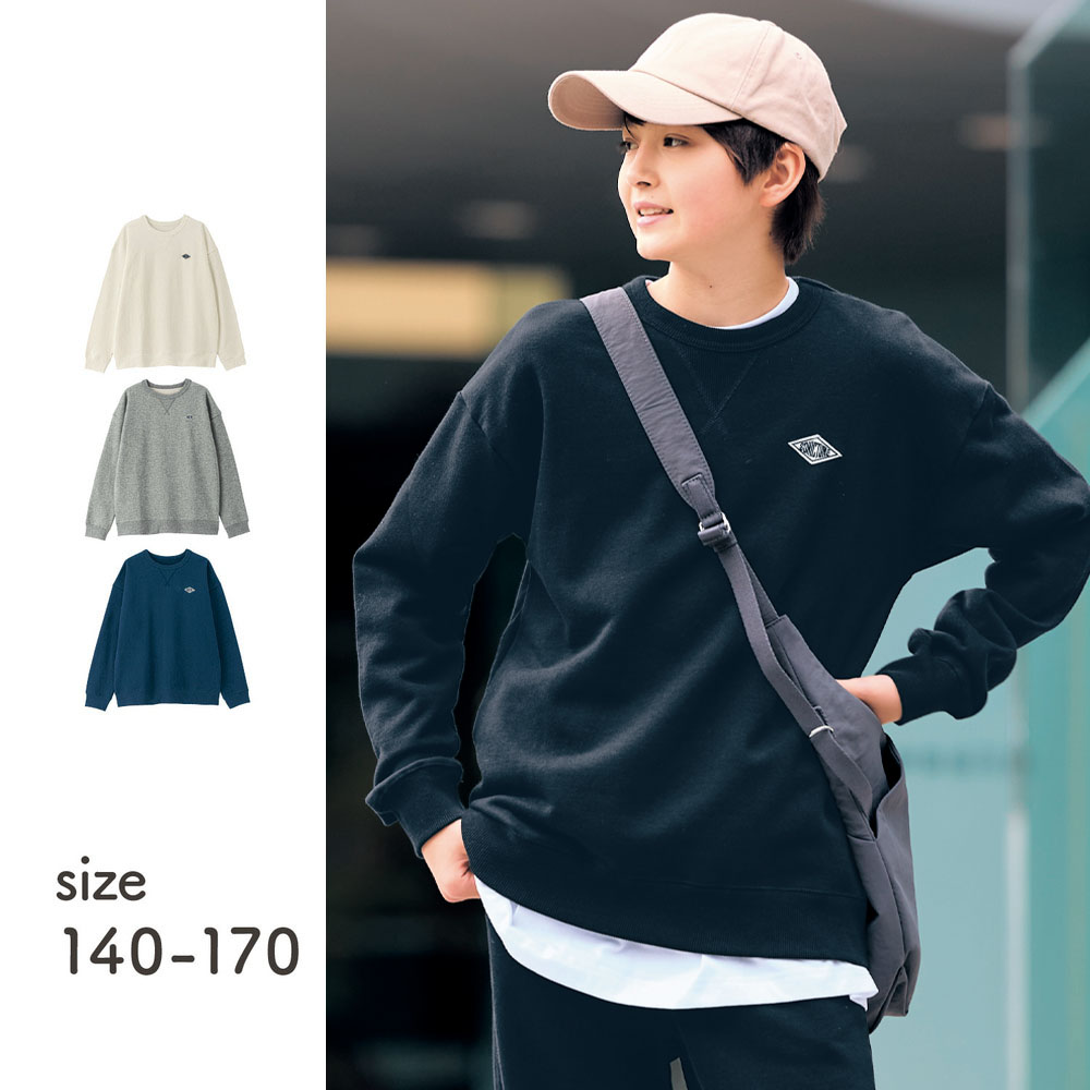 【ソニック チューン/SONIC TUNE】タフスウェットシャツ 【子供服 長袖】 【ソニック チューン/SONIC TUNE】タフスウェットシャツ 【子供服 長袖】