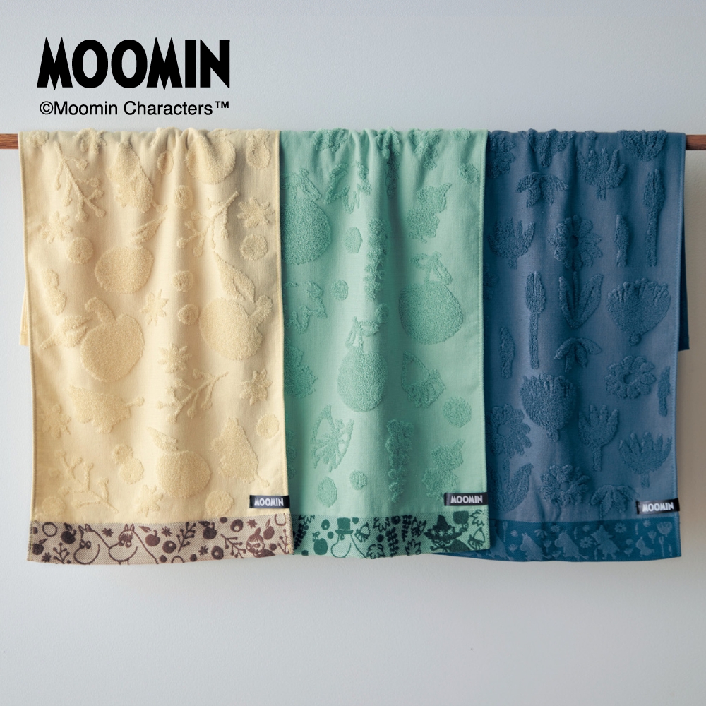 【ムーミン/MOOMIN】ジャカードぽこぽこタオル 「ムーミン」 【ムーミン/MOOMIN】ジャカードぽこぽこタオル 「ムーミン」