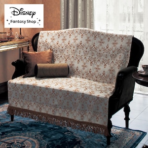 【ディズニー/Disney】フリンジ付きジャカードマルチカバー「ミッキーモチーフ」