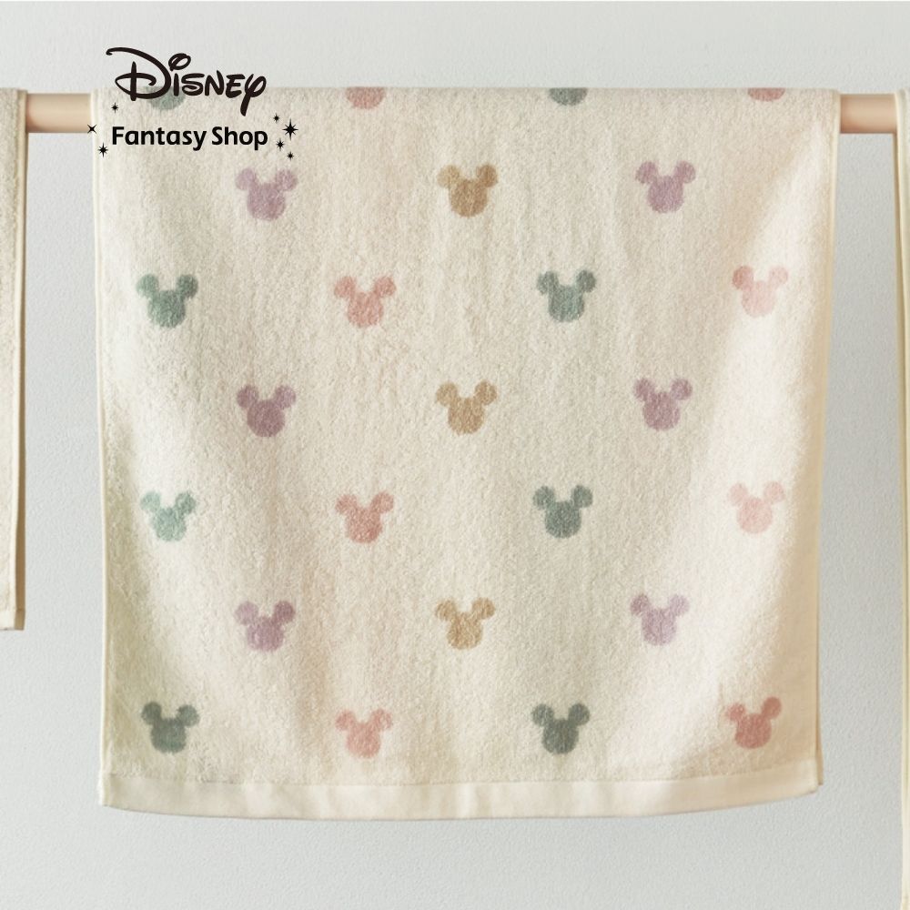 【ディズニー/Disney】まいにちタオル ちょうどいいサイズのミニバスタオル同柄2枚セット 「ミッキーモチーフ」 【ディズニー/Disney】まいにちタオル ちょうどいいサイズのミニバスタオル同柄2枚セット 「ミッキーモチーフ」
