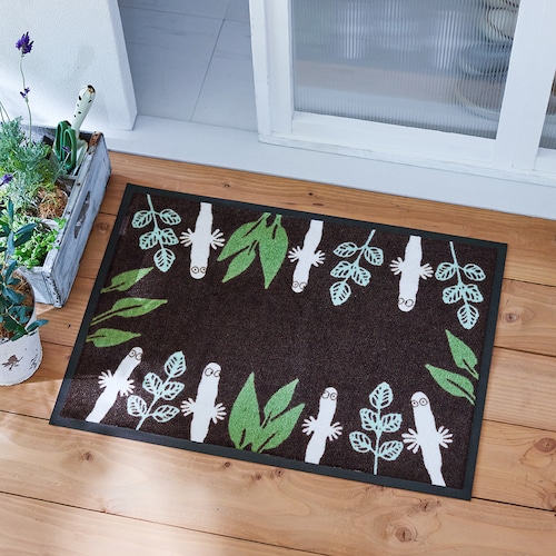 水洗いもできる泥落とし屋外玄関マット 「ムーミン」