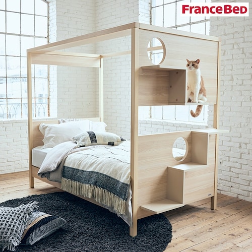 【受注生産】キャットタワーベッド（FRANCE BED） ＜シングル／セミダブル＞