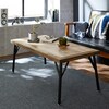 【ベルメゾン】古材調デザインのローテーブル