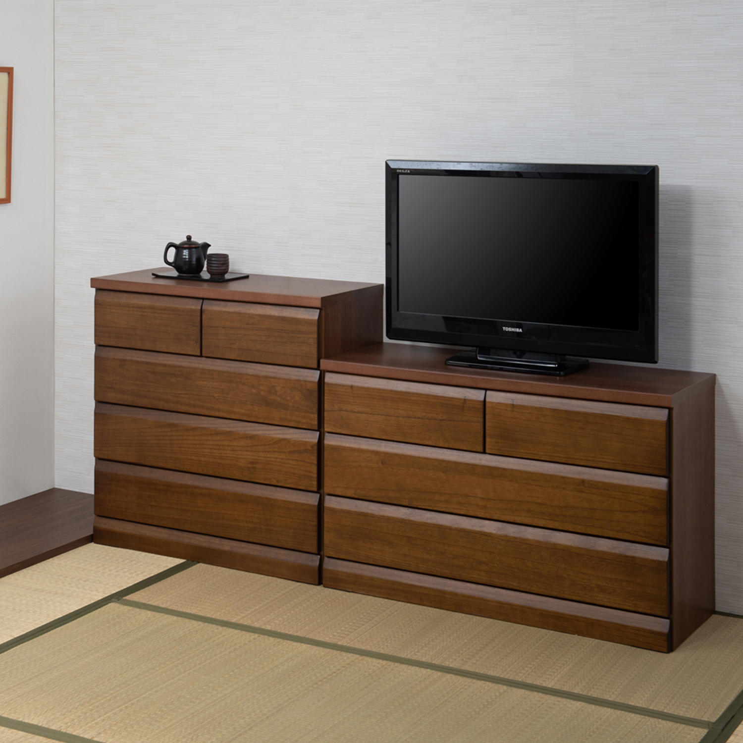 【ベルメゾン】クローゼット中にもぴったりの桐チェスト 【ベルメゾン】クローゼット中にもぴったりの桐チェスト