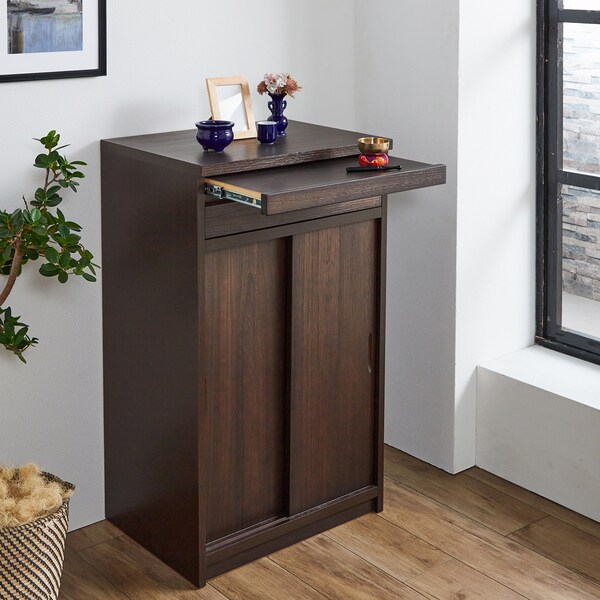 【ベルメゾン】[日本製]桐材のモダン仏壇台