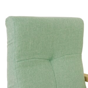 背もたれ部アップ/ミントブルー