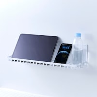 トレーL／浅型なので、タブレットなどを並べて半身浴時にも便利