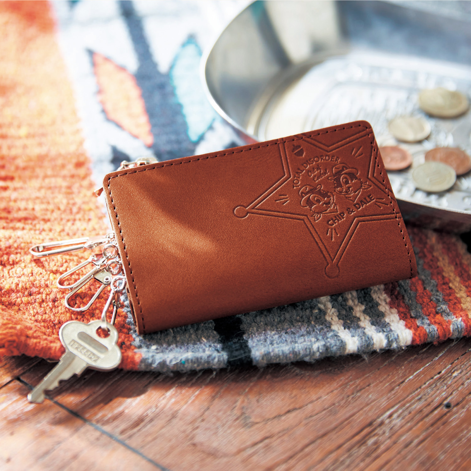 栃木レザー製のキー コインケース チップ デール ディズニー Disney 通販のベルメゾンネット 栃木レザー製のキー コインケース チップ デール ディズニー Disney 通販のベルメゾンネット