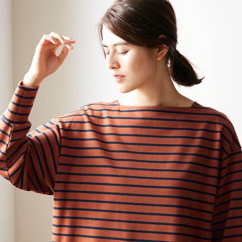 22年秋新作 ストレッチコットン混ボーダーカットソー エスエヌ バイ スタイルノート Sn By Stylenote 通販のベルメゾンネット