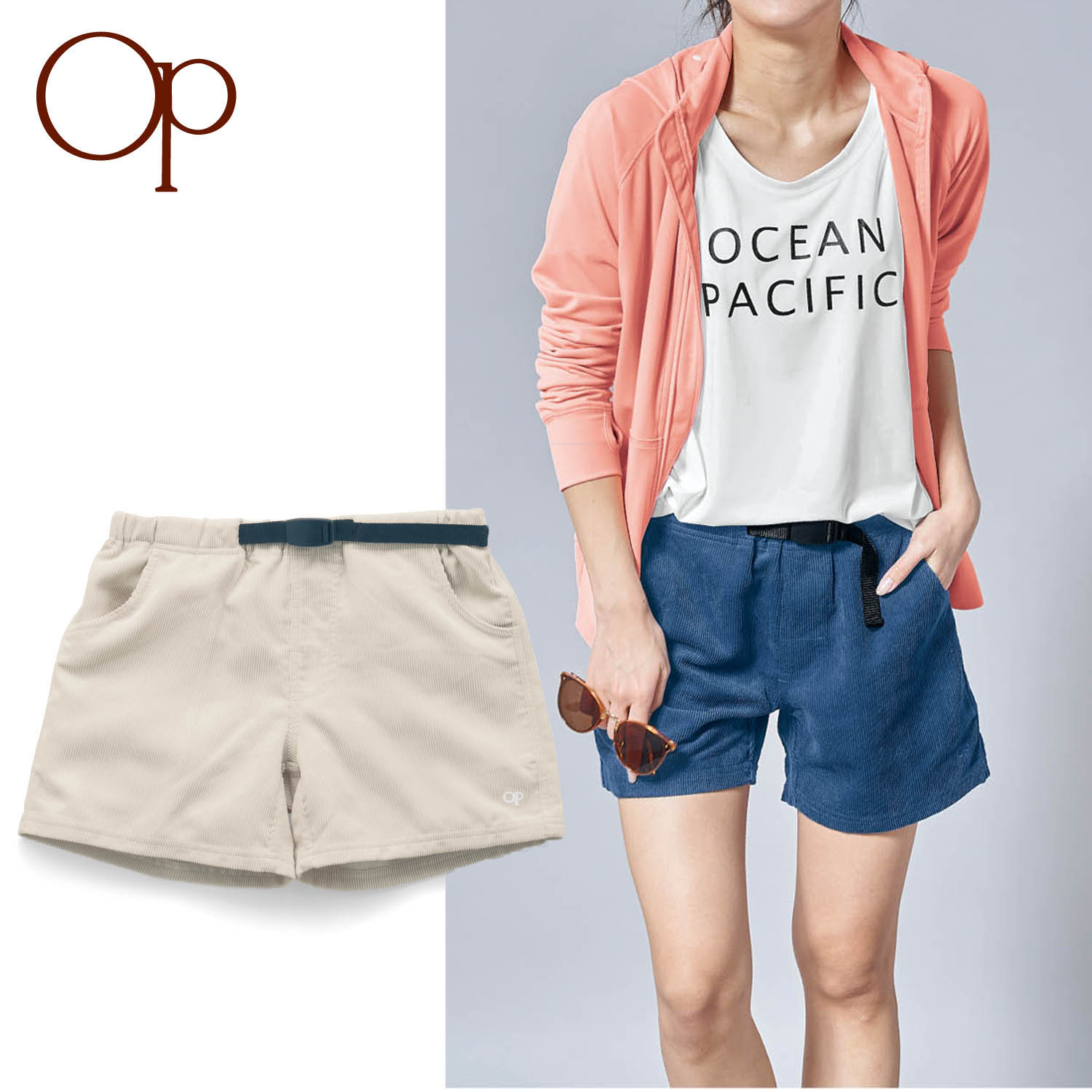 水陸両用コーデュロイショートパンツ オーシャンパシフィック Ocean Pacific 通販のベルメゾンネット 水陸両用コーデュロイショートパンツ オーシャンパシフィック Ocean Pacific 通販のベルメゾンネット