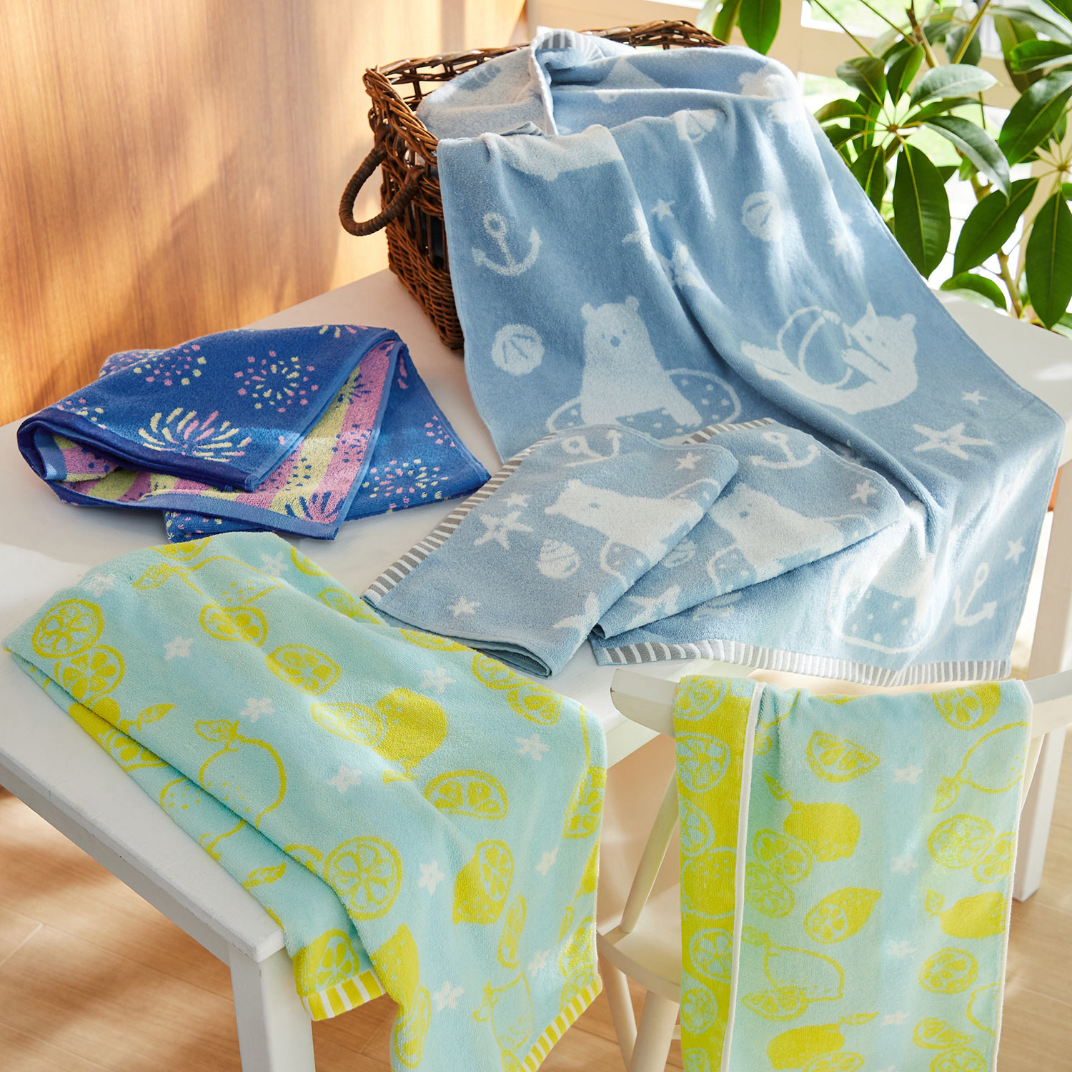 サマーデザインのタオル フェイスタオル バスタオル 通販のベルメゾンネット サマーデザインのタオル フェイスタオル バスタオル 通販のベルメゾンネット