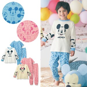 キッズ 肌側綿フリースあったかパジャマ 選べるキャラクター ディズニー Disney 通販のベルメゾンネット