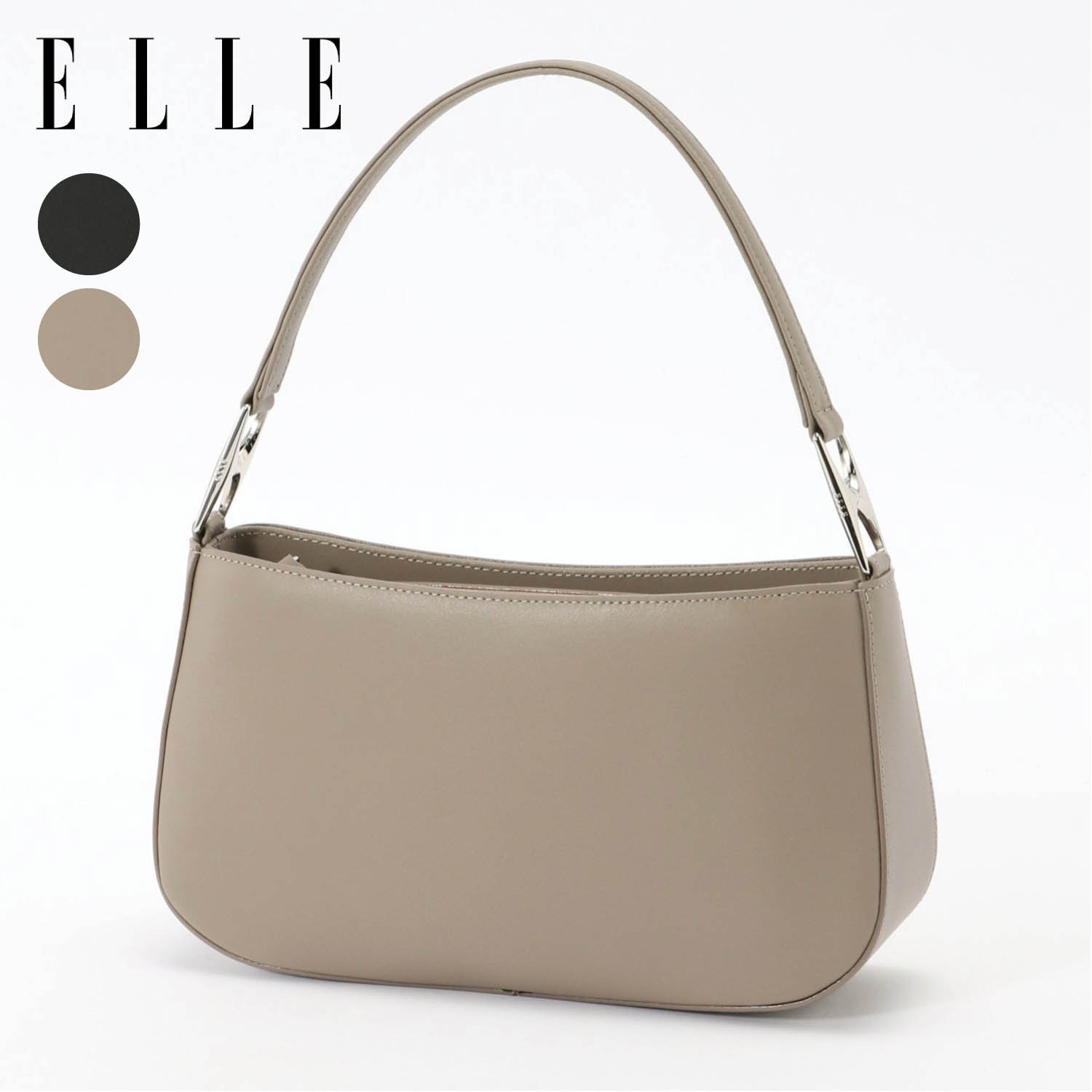 【エル/ELLE】本革ワンショルダーバッグ 【フォーマル】 【エル/ELLE】本革ワンショルダーバッグ 【フォーマル】