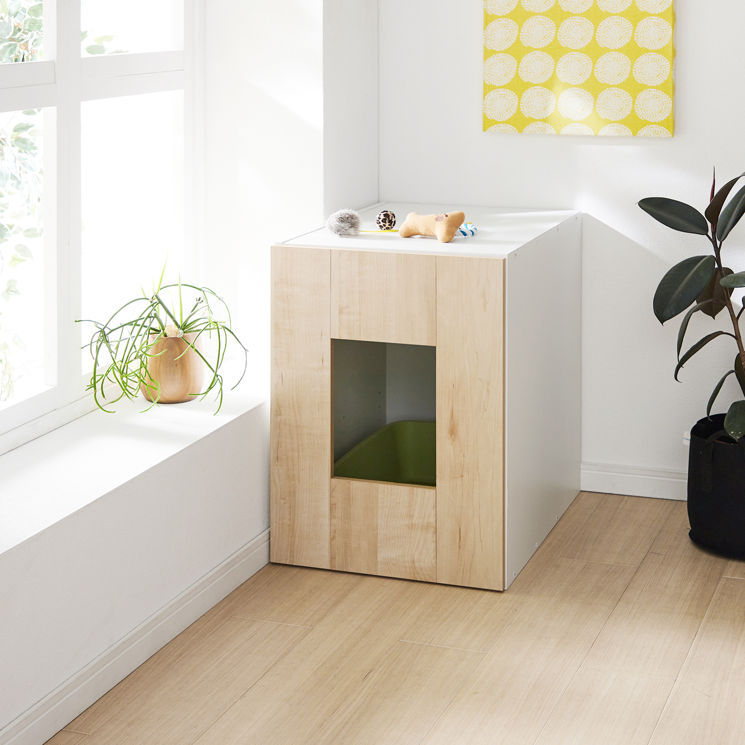 【ベルメゾン】猫トイレボックス 【ベルメゾン】猫トイレボックス