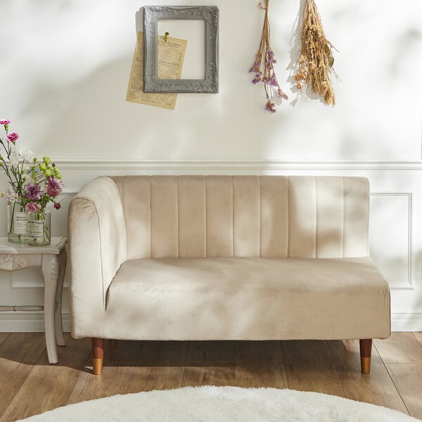 【ベルメゾン】パステルカラーのコンパクトソファー