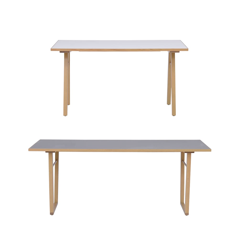 正面/ホワイト・A(幅135cm) グレー・B(幅180cm)