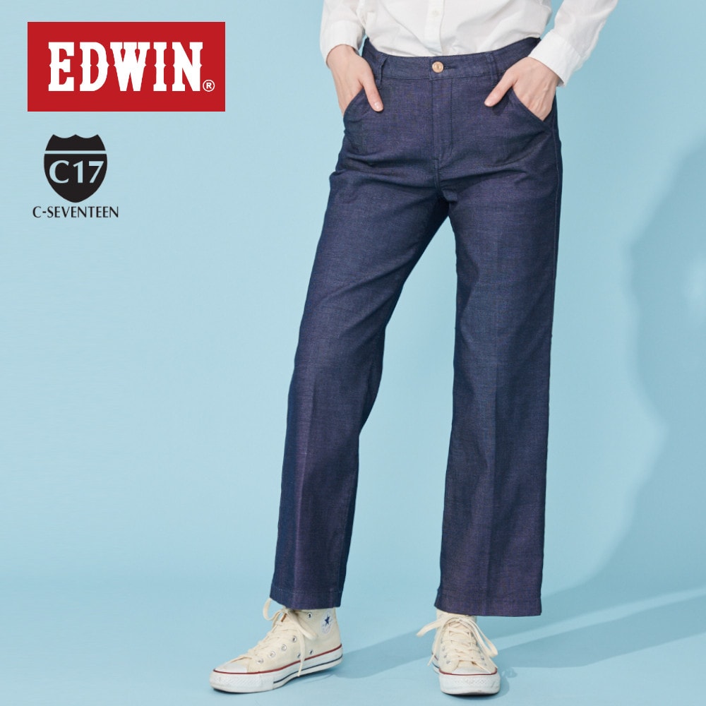 EDWIN☆チェックパンツ☆95 - パンツ