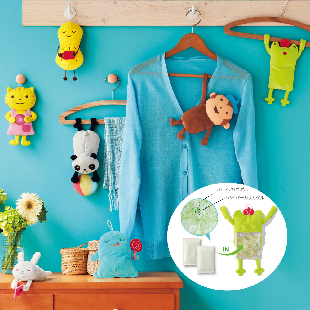 【ちょこちょこ】「ちょこちょこ」くたくたくー(シリカゲル付)