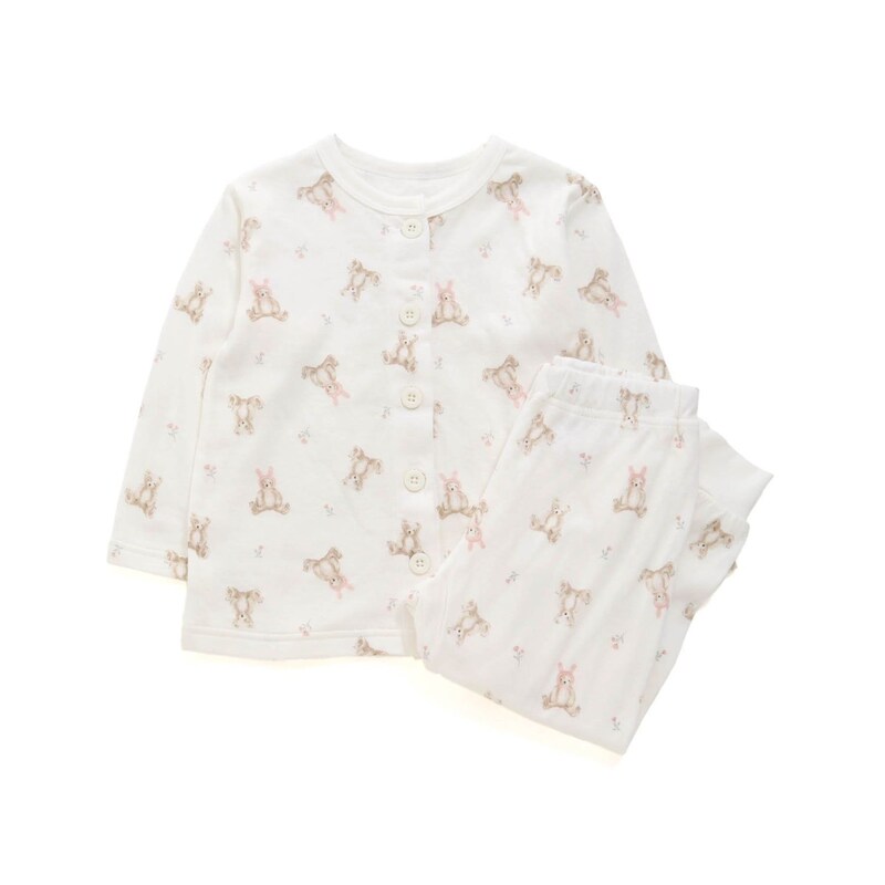 接結天竺長袖パジャマ【子供服】(アンパサンド/Ampersand)｜通販のベルメゾンネット
