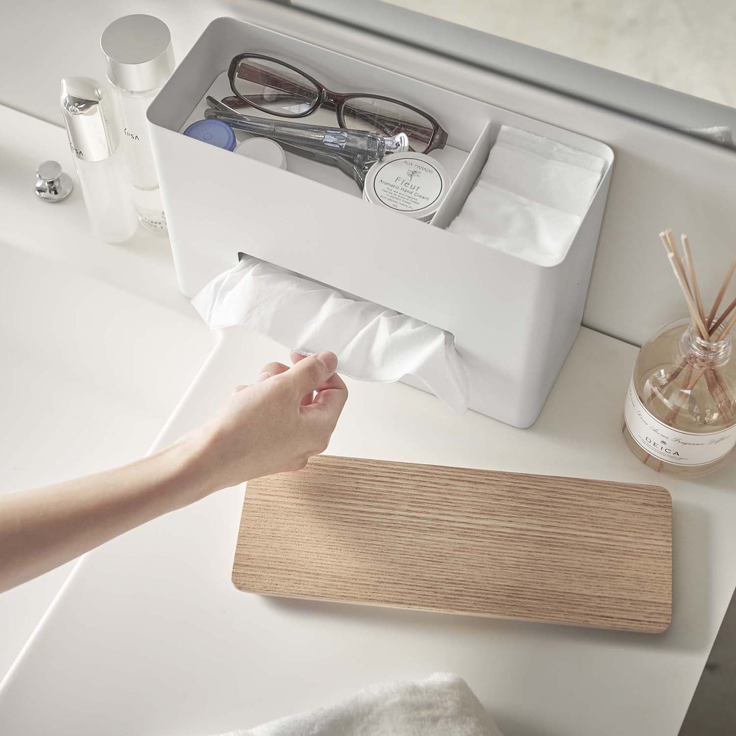 ティッシュ＆ウェットシートケース（ティッシュケース）｜(リン/RIN