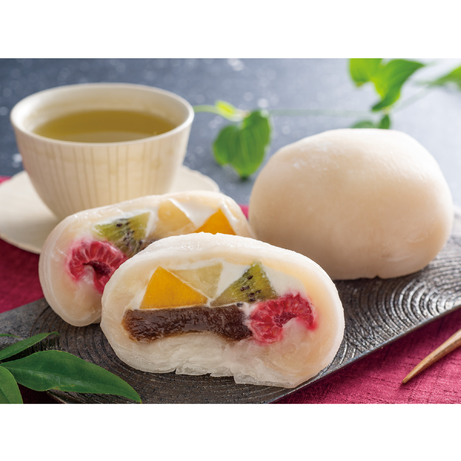 【ベルメゾン】【お中元・おとりよせ】 フルーツパフェ大福 万華鏡 6個 【ご注文は8月25日まで】